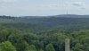 Waldgebiete um das Feuerbacher Tal, Heukopf Talwald, Kräherwald, im Hintergrund Kesselrand Frauenkopf und Blaue Mauer des Albtrauf - von der Hohen Warte - Foto: © Verschönerungsverein Stuttgart e.V.