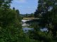 Aubrücke über den Neckar in Mühlhausen mit Stadtbahn - Foto: © Verschönerungsverein Stuttgart e.V.